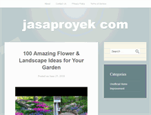 Tablet Screenshot of jasaproyek.com